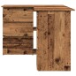 vidaXL Eckschreibtisch Altholz-Optik 145x100x76 cm Holzwerkstoff vidaXL Eckschreibtisch Altholz-Optik 145x100x76 cm Holzwerkstoff