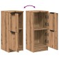 vidaXL Sideboard Artisan-Eiche 30x30x70 cm Holzwerkstoff vidaXL Sideboard Artisan-Eiche 30x30x70 cm Holzwerkstoff
