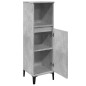 vidaXL Badschrank Betongrau 30x30x100 cm Holzwerkstoff vidaXL Badschrank Betongrau 30x30x100 cm Holzwerkstoff