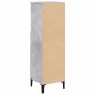 vidaXL Badschrank Betongrau 30x30x100 cm Holzwerkstoff vidaXL Badschrank Betongrau 30x30x100 cm Holzwerkstoff