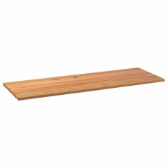vidaXL Tischplatte Hellbraun 280x100x4,2cm Massivholz Eiche Rechteckig