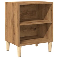 vidaXL Nachttisch Artisan-Eiche 40x30x50 cm Holzwerkstoff