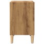 vidaXL Nachttisch Artisan-Eiche 40x30x50 cm Holzwerkstoff