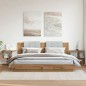 vidaXL Nachttische 2 Stk. Artisan-Eiche 50x30x51,5 cm Holzwerkstoff