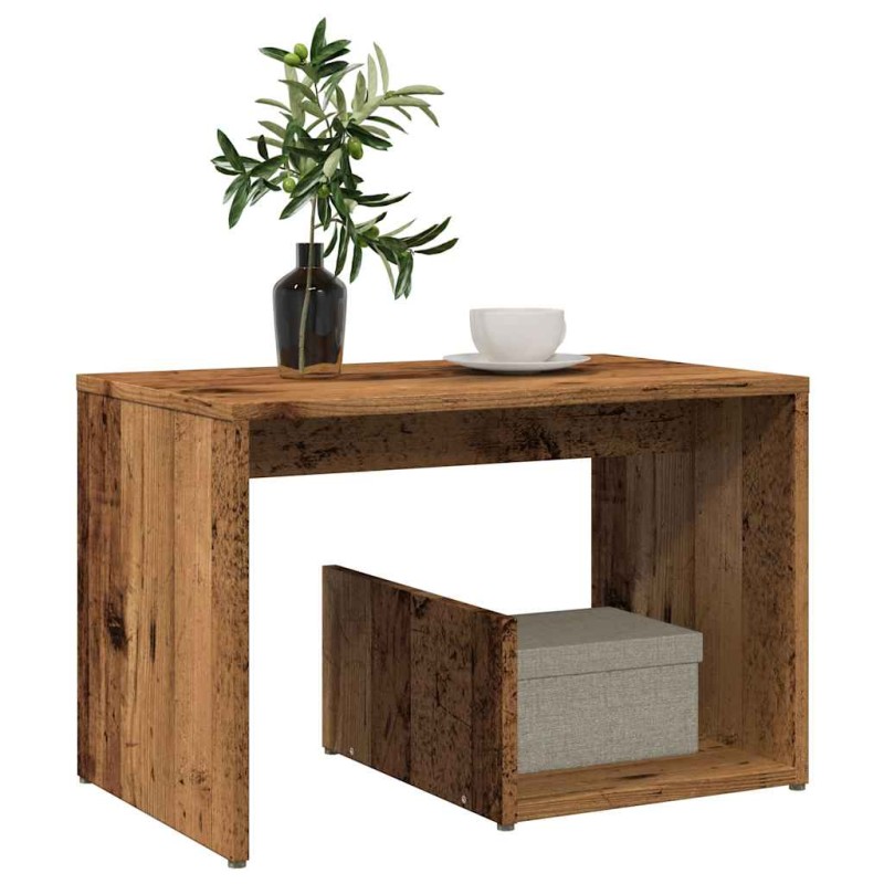 vidaXL Beistelltisch Altholz-Optik 59x36x38 cm Holzwerkstoff vidaXL Beistelltisch Altholz-Optik 59x36x38 cm Holzwerkstoff