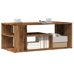 vidaXL Couchtisch Altholz-Optik 100x50x40 cm Holzwerkstoff
