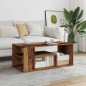 vidaXL Couchtisch Altholz-Optik 100x50x40 cm Holzwerkstoff vidaXL Couchtisch Altholz-Optik 100x50x40 cm Holzwerkstoff