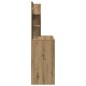 vidaXL Schminktisch mit Spiegel Artisan-Eiche 74,5x40x141 cm vidaXL Schminktisch mit Spiegel Artisan-Eiche 74,5x40x141 cm