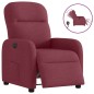 vidaXL Relaxsessel Elektrisch Weinrot Stoff vidaXL Relaxsessel Elektrisch Weinrot Stoff