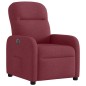 vidaXL Relaxsessel Elektrisch Weinrot Stoff vidaXL Relaxsessel Elektrisch Weinrot Stoff