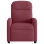 vidaXL Relaxsessel Elektrisch Weinrot Stoff vidaXL Relaxsessel Elektrisch Weinrot Stoff