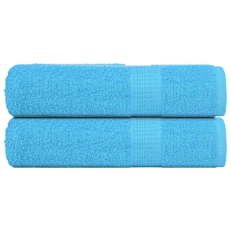vidaXL Badetücher 2 Stk. Türkis 100x150 cm 360 g/m² 100% Baumwolle vidaXL Badetücher 2 Stk. Türkis 100x150 cm 360 g/m² 100% Baumwolle