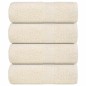 vidaXL Gästetücher 4 Stk. Creme 30x50 cm 360 g/m² 100% Baumwolle vidaXL Gästetücher 4 Stk. Creme 30x50 cm 360 g/m² 100% Baumwolle