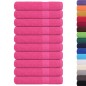 vidaXL Saunatücher 10 Stk. Rosa 80x200 cm 360 g/m² 100% Baumwolle vidaXL Saunatücher 10 Stk. Rosa 80x200 cm 360 g/m² 100% Baumwolle