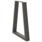 vidaXL Couchtischbeine V-Form 2 Stk. Anthrazit 50x(72-73) cm Stahl vidaXL Couchtischbeine V-Form 2 Stk. Anthrazit 50x(72-73) cm Stahl
