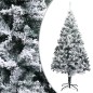Künstlicher Weihnachtsbaum mit LEDs & Kugeln Grün 180 cm PVC Künstlicher Weihnachtsbaum mit LEDs & Kugeln Grün 180 cm PVC