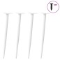 vidaXL Couchtischbeine Konische Form 4 Stk. Weiß 72-73 cm Stahl vidaXL Couchtischbeine Konische Form 4 Stk. Weiß 72-73 cm Stahl