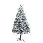 Künstlicher Weihnachtsbaum mit LEDs & Kugeln Grün 180 cm PVC Künstlicher Weihnachtsbaum mit LEDs & Kugeln Grün 180 cm PVC