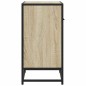 vidaXL Nachttisch Sonoma-Eiche 60x31x60 cm Holzwerkstoff und Metall vidaXL Nachttisch Sonoma-Eiche 60x31x60 cm Holzwerkstoff und Metall