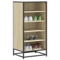 vidaXL Schuhregal Sonoma-Eiche 48x38x97,5 cm Holzwerkstoff vidaXL Schuhregal Sonoma-Eiche 48x38x97,5 cm Holzwerkstoff