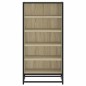 vidaXL Schuhregal Sonoma-Eiche 48x38x97,5 cm Holzwerkstoff vidaXL Schuhregal Sonoma-Eiche 48x38x97,5 cm Holzwerkstoff