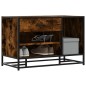 vidaXL Schuhbank Räuchereiche 80x40x53,5 cm Holzwerkstoff und Metall vidaXL Schuhbank Räuchereiche 80x40x53,5 cm Holzwerkstoff und Metall