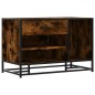 vidaXL Schuhbank Räuchereiche 80x40x53,5 cm Holzwerkstoff und Metall vidaXL Schuhbank Räuchereiche 80x40x53,5 cm Holzwerkstoff und Metall