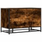 vidaXL Schuhbank Räuchereiche 80x40x53,5 cm Holzwerkstoff und Metall vidaXL Schuhbank Räuchereiche 80x40x53,5 cm Holzwerkstoff und Metall