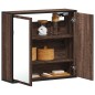 vidaXL Bad-Spiegelschrank Braun Eichen-Optik 65x20x60 cm Holzwerkstoff vidaXL Bad-Spiegelschrank Braun Eichen-Optik 65x20x60 cm Holzwerkstoff