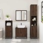 vidaXL Bad-Spiegelschrank Braun Eichen-Optik 65x20x60 cm Holzwerkstoff vidaXL Bad-Spiegelschrank Braun Eichen-Optik 65x20x60 cm Holzwerkstoff
