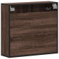 vidaXL Bad-Spiegelschrank Braun Eichen-Optik 65x20x60 cm Holzwerkstoff vidaXL Bad-Spiegelschrank Braun Eichen-Optik 65x20x60 cm Holzwerkstoff