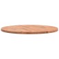 vidaXL Tischplatte Ø70x2,5 cm Rund Massivholz Buche vidaXL Tischplatte Ø70x2,5 cm Rund Massivholz Buche