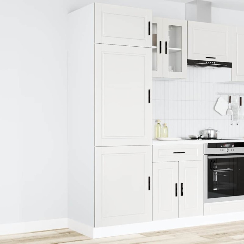 vidaXL Küchenschrank Porto Weiß Holzwerkstoff vidaXL Küchenschrank Porto Weiß Holzwerkstoff