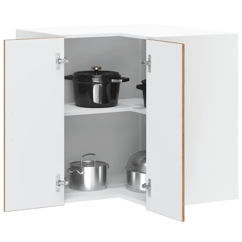 vidaXL Küchen-Eckhängeschrank Porto Altholz-Optik Holzwerkstoff vidaXL Küchen-Eckhängeschrank Porto Altholz-Optik Holzwerkstoff