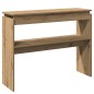 vidaXL Konsolentisch Artisan-Eiche 102x30x80 cm Holzwerkstoff vidaXL Konsolentisch Artisan-Eiche 102x30x80 cm Holzwerkstoff