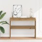 vidaXL Konsolentisch Artisan-Eiche 102x30x80 cm Holzwerkstoff vidaXL Konsolentisch Artisan-Eiche 102x30x80 cm Holzwerkstoff