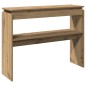 vidaXL Konsolentisch Artisan-Eiche 102x30x80 cm Holzwerkstoff vidaXL Konsolentisch Artisan-Eiche 102x30x80 cm Holzwerkstoff