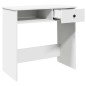 vidaXL Schreibtisch Weiß 80×40×75 cm Holzwerkstoff