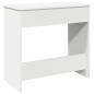 vidaXL Schreibtisch Weiß 80×40×75 cm Holzwerkstoff
