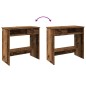 vidaXL Schreibtisch Altholz-Optik 80x40x75 cm Holzwerkstoff vidaXL Schreibtisch Altholz-Optik 80x40x75 cm Holzwerkstoff