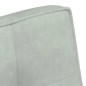 vidaXL Sitzbank Hellgrau 110x74x84 cm Samt vidaXL Sitzbank Hellgrau 110x74x84 cm Samt