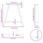 vidaXL Couchtischbeine A-Form 2 Stk. Schwarz 70x(72-73) cm Stahl vidaXL Couchtischbeine A-Form 2 Stk. Schwarz 70x(72-73) cm Stahl