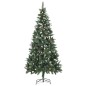 vidaXL Künstlicher Weihnachtsbaum mit Beleuchtung Kugeln Zapfen 210 cm vidaXL Künstlicher Weihnachtsbaum mit Beleuchtung Kugeln Zapfen 210 cm