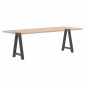 vidaXL Couchtischbeine A-Form 2 Stk. Anthrazit 50x(72-73) cm Stahl vidaXL Couchtischbeine A-Form 2 Stk. Anthrazit 50x(72-73) cm Stahl