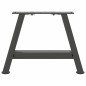 vidaXL Couchtischbeine A-Form 2 Stk. Anthrazit 30x(30-31) cm Stahl vidaXL Couchtischbeine A-Form 2 Stk. Anthrazit 30x(30-31) cm Stahl