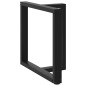 vidaXL Esstischbeine T-Form 2 Stk. Schwarz 70x35x(72-73) cm Stahl vidaXL Esstischbeine T-Form 2 Stk. Schwarz 70x35x(72-73) cm Stahl