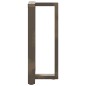 vidaXL Bartischbeine T-Form 2 Stk. Naturstahl 40x35x(90-91) cm Stahl vidaXL Bartischbeine T-Form 2 Stk. Naturstahl 40x35x(90-91) cm Stahl