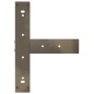 vidaXL Bartischbeine T-Form 2 Stk. Naturstahl 40x35x(90-91) cm Stahl vidaXL Bartischbeine T-Form 2 Stk. Naturstahl 40x35x(90-91) cm Stahl