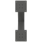 vidaXL Couchtischbeine X-Form 2 Stk. Anthrazit 60x(42-43) cm Stahl vidaXL Couchtischbeine X-Form 2 Stk. Anthrazit 60x(42-43) cm Stahl