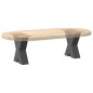vidaXL Couchtischbeine X-Form 2 Stk. Anthrazit 40x(30-31) cm Stahl vidaXL Couchtischbeine X-Form 2 Stk. Anthrazit 40x(30-31) cm Stahl